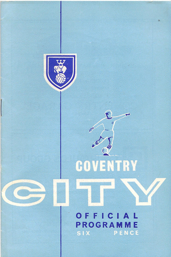 <b>Saturday, October 10, 1964</b><br />vs. Coventry City (Away)